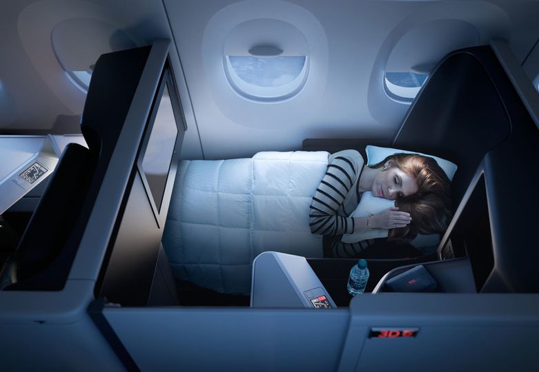 Delta's business class suites offer shut-eye on the red-eye